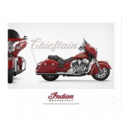 POSTER INDIAN MOTORCYCLE...