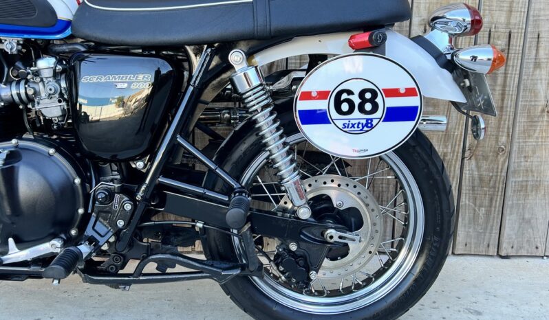 TRIUMPH SCRAMBLER 900 CARBURACION lleno