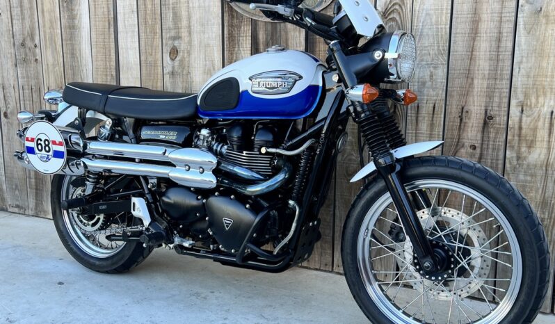 TRIUMPH SCRAMBLER 900 CARBURACION lleno