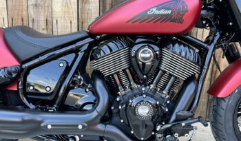 INDIAN CHIEF BOBBER SUNSET RED SMK lleno