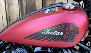 INDIAN CHIEF BOBBER SUNSET RED SMK lleno