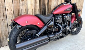 INDIAN CHIEF BOBBER SUNSET RED SMK lleno