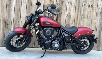 INDIAN CHIEF BOBBER SUNSET RED SMK lleno