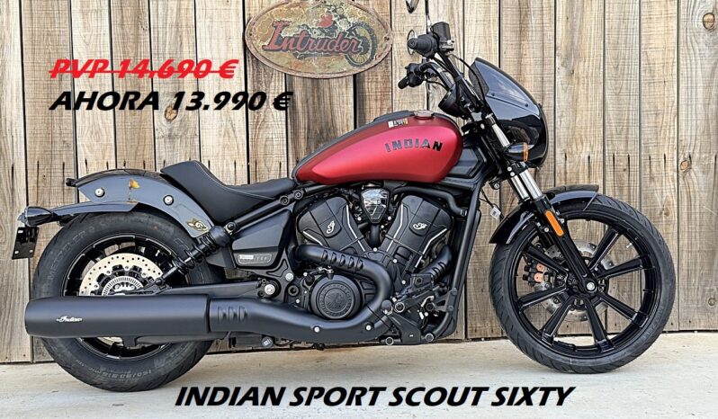 INDIAN SPORT SCOUT SIXTY lleno
