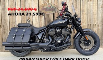 INDIAN SUPER CHIEF DARK HORSE lleno