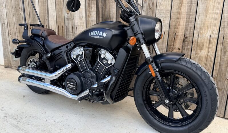 INDIAN SCOUT BOBBER 1200 lleno