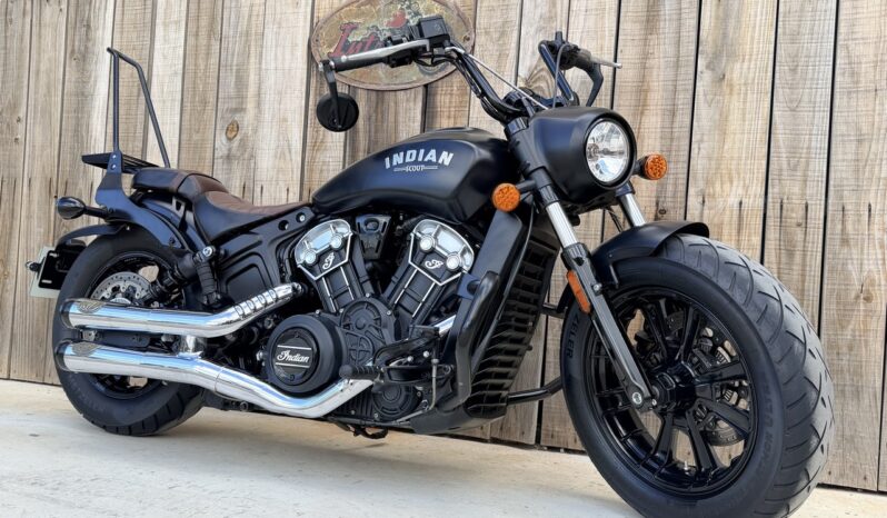 INDIAN SCOUT BOBBER 1200 lleno