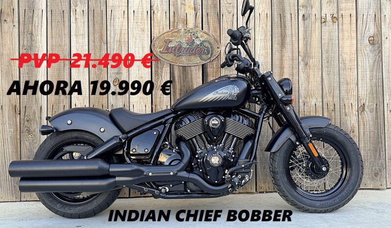 INDIAN CHIEF BOBBER lleno