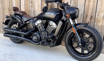 INDIAN SCOUT BOBBER 1200 lleno