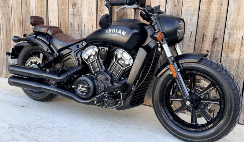 INDIAN SCOUT BOBBER 1200 lleno