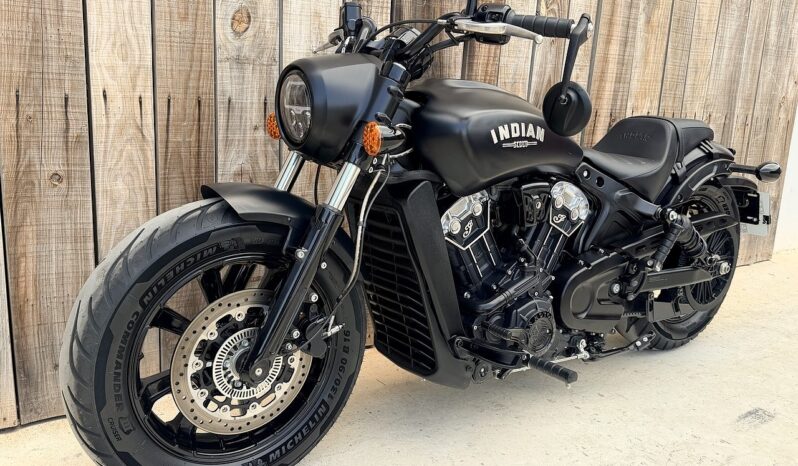 INDIAN SCOUT BOBBER 1200 lleno