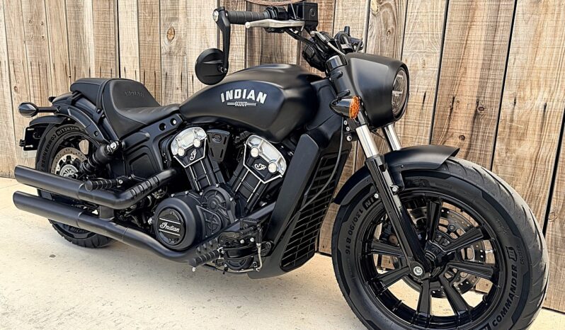 INDIAN SCOUT BOBBER 1200 lleno
