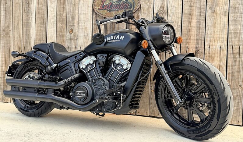 INDIAN SCOUT BOBBER 1200 lleno