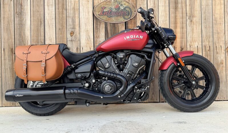 INDIAN SCOUT BOBBER 1250 lleno