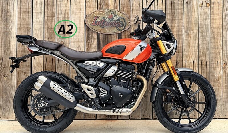 TRIUMPH SCRAMBLER 400 X A2 lleno