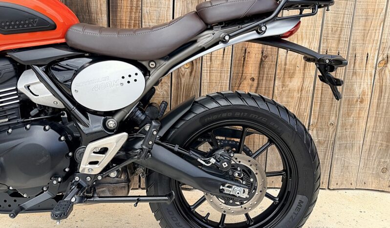 TRIUMPH SCRAMBLER 400 X A2 lleno