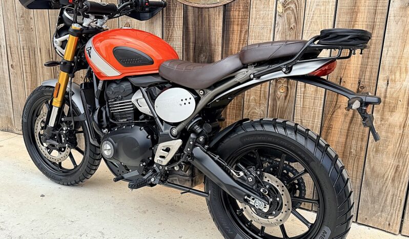 TRIUMPH SCRAMBLER 400 X A2 lleno