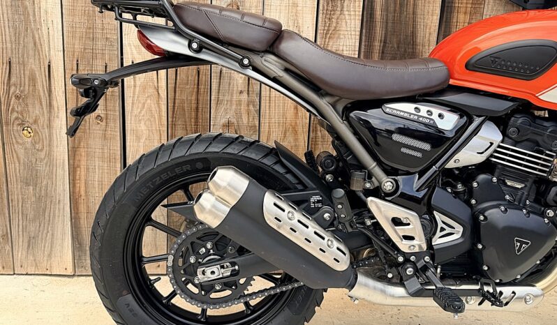 TRIUMPH SCRAMBLER 400 X A2 lleno