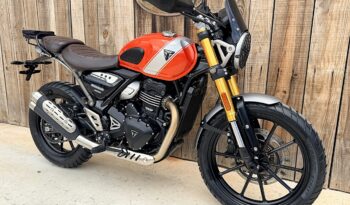 TRIUMPH SCRAMBLER 400 X A2 lleno