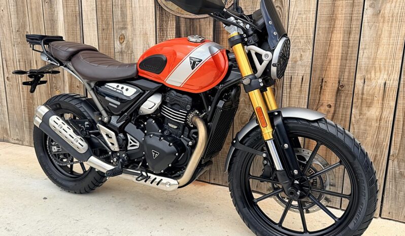 TRIUMPH SCRAMBLER 400 X A2 lleno