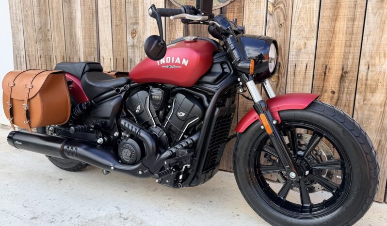 INDIAN SCOUT BOBBER 1250 lleno
